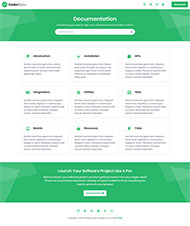 文献资料搜索网站模板 