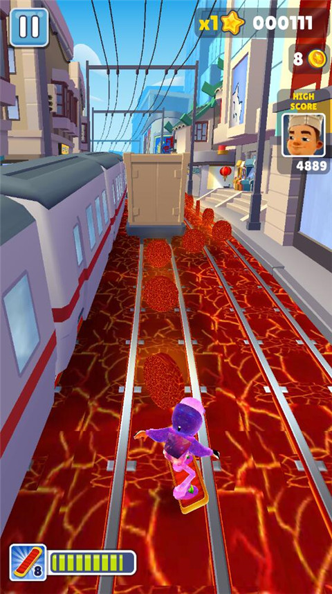 地铁跑酷岩浆版本