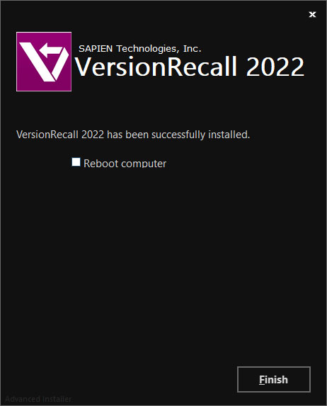 VersionRecall 2022官方版(文件版本管理软件)