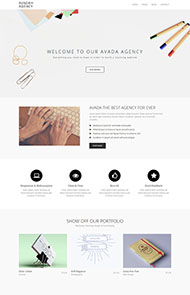 极简4A广告公司企业模板