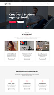 大气响应式公司网站模板