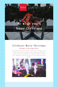 2018新年微信活动专题html模板 