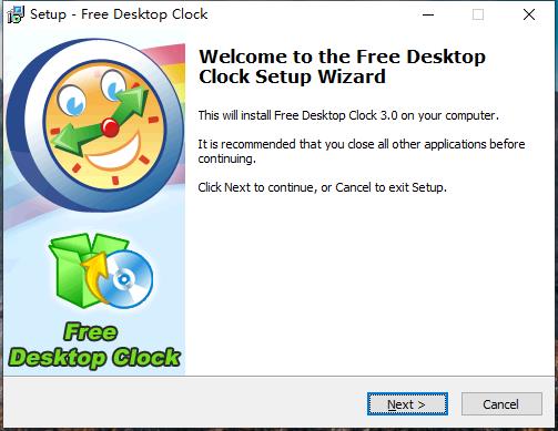 Free Desktop Clock官方版(美化系统时钟)