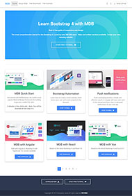 企业产品展示Bootstrap模板 