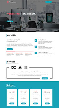创意设计机构网站模板