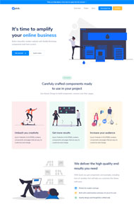 远程办公Bootstrap模板 