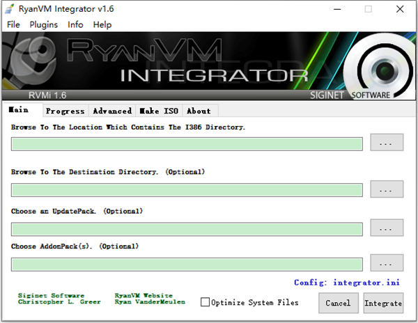 ryanvm integrator补丁集成工具