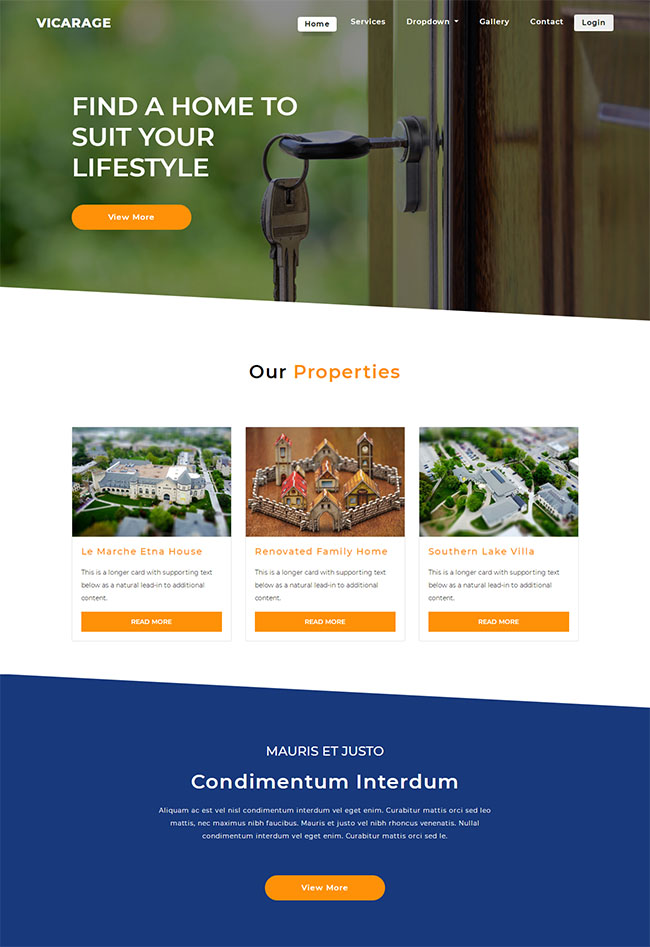 开锁公司网站模板