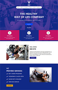 减肥塑身计划私教网站模板