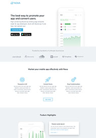 应用程序开发者登录页模板