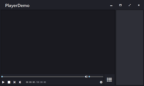 PlayerDemo播放器
