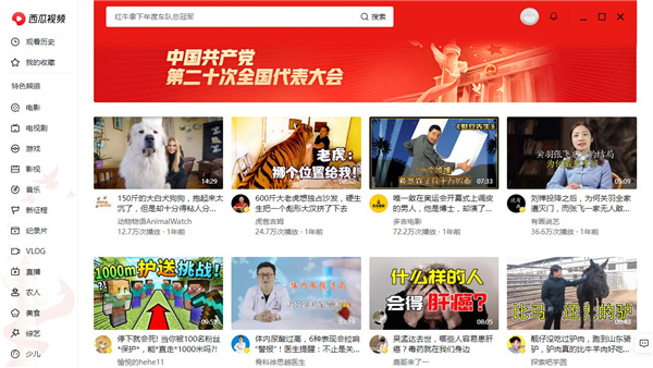 西瓜视频pc客户端