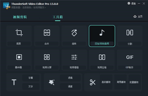 ThunderSoft Video Editor电脑版