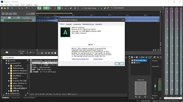 MAGIX ACID Pro 11中文版