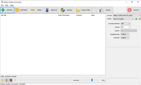 Kabuu Audio Converter