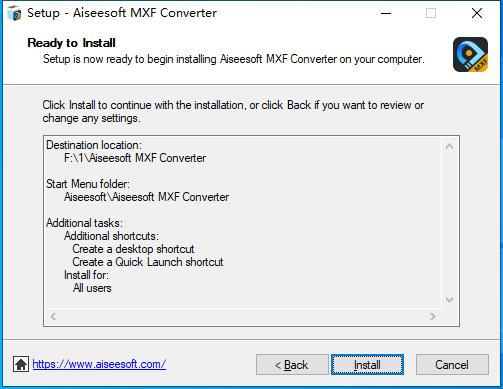 Aiseesoft MXF Converter(mxf格式转换器)