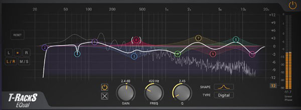 IK Multimedia T-RackS 5(混音和母带处理软件)