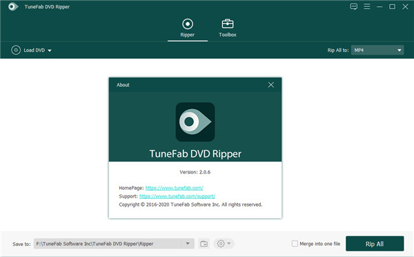 TuneFab DVD Ripper(DVD翻录软件)