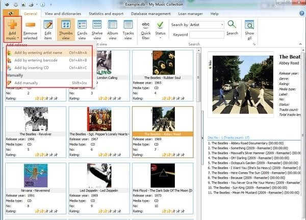 My Music Collection(音乐文件管理工具)