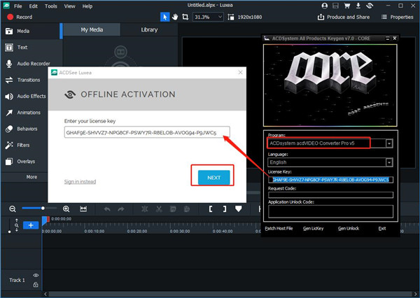 ACDSee Luxea Video Editor 5