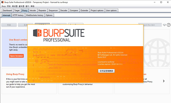 Burp Suite(渗透测试工具)