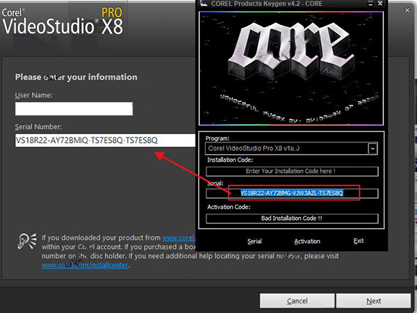 会声会影x8汉化破解版