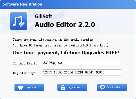 Gilisoft Audio Editor(音频编辑软件)
