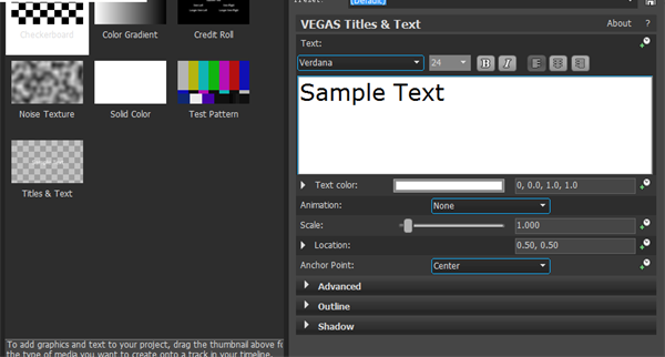 Vegas Movie Studio 18