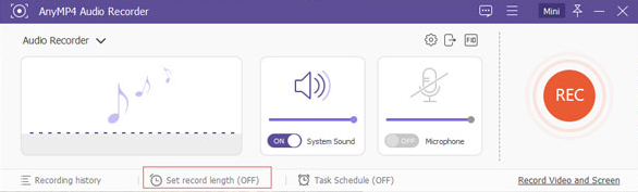 AnyMP4 Audio Recorder(音频录制工具)官方版