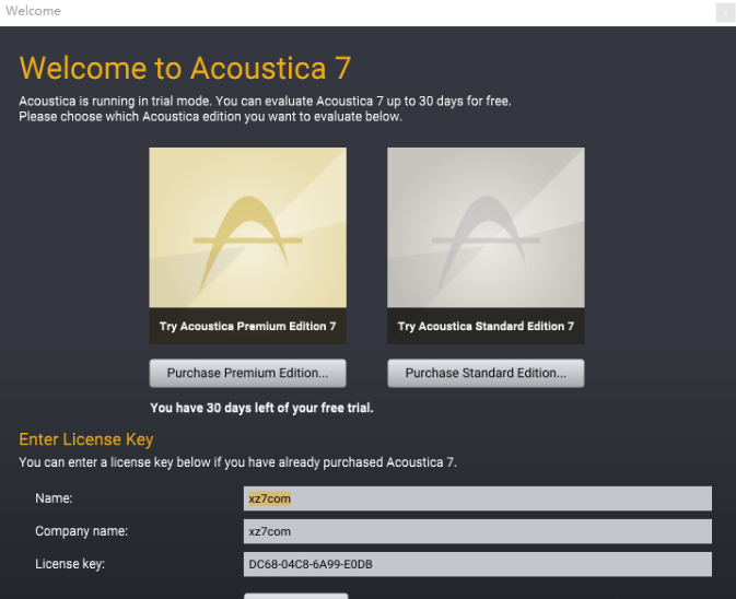 Acoustica Premium Edition(音频编辑工具)免费版