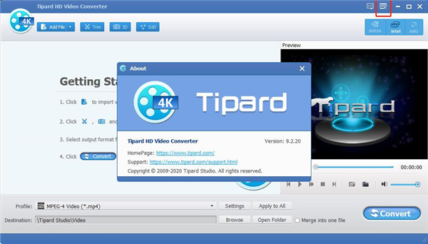 Tipard HD Video Converter(高清视频转换工具)