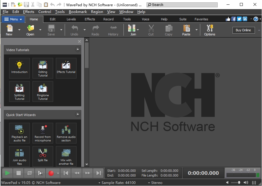 WavePad音频编辑软件