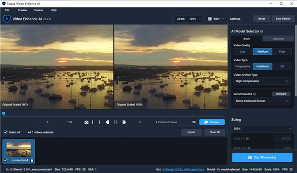 Topaz Video Enhance AI绿色版