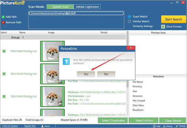 PictureEcho(删除重复照片工具)