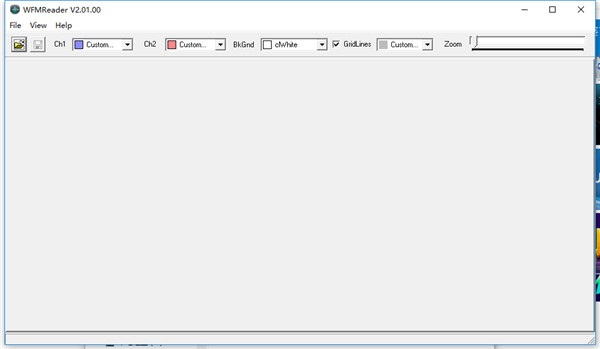 wfmreader WFM格式文件查看器