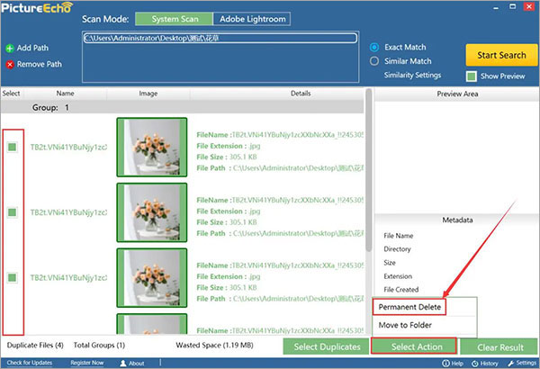 PictureEcho(删除重复照片工具)