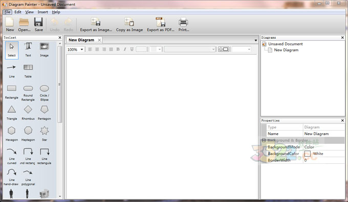 Diagram Painter图表制作软件