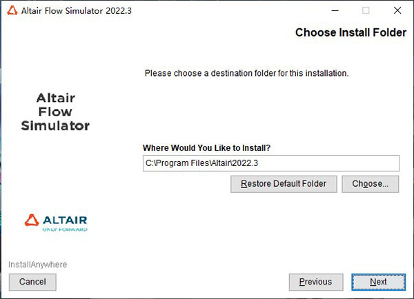 Altair Flow Simulator 2022完整版