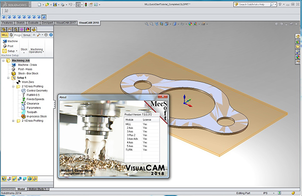 MecSoft VisualCAM 2018官方版