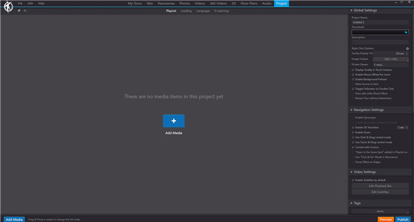 3DVista Virtual Tour(360度虚拟旅游软件)