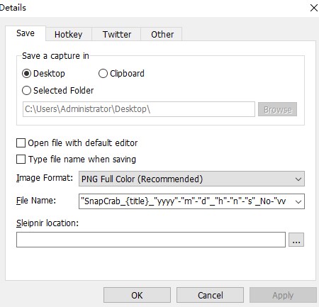 SnapCrab for Windows(屏幕捕捉软件)官方版