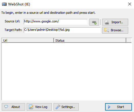 WebShot(网页截图软件)