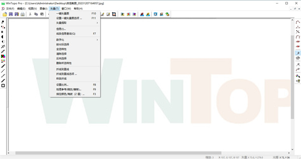 WinTopo Pro(光栅图像转换矢量图像工具)