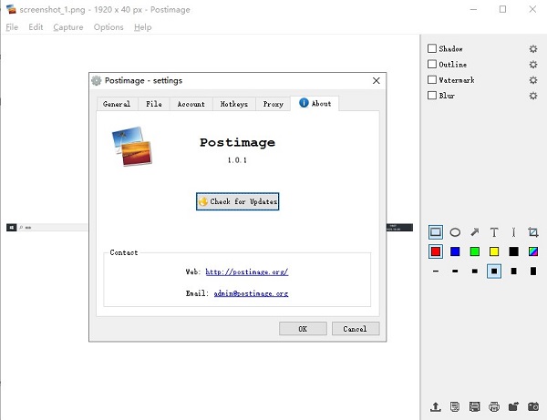 Postimage截图工具
