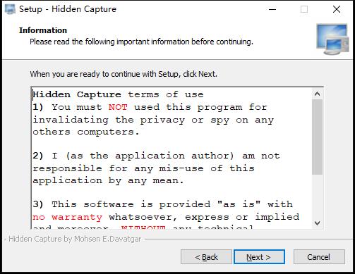 Hidden Capture(隐身截图工具)官方版