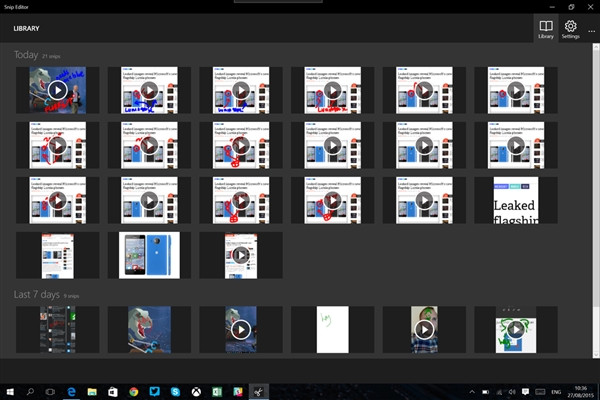 Microsoft Snip(屏幕录制)