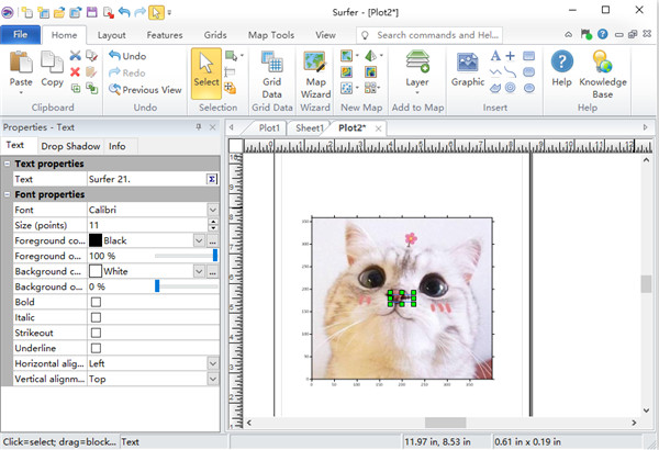 Golden Software Surfer三维立体绘图软件
