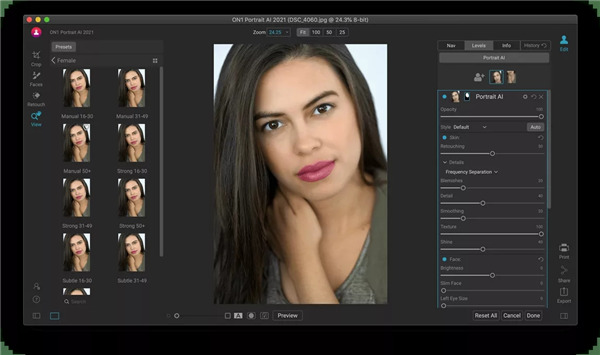 ON1 Portrait AI 2023中文版