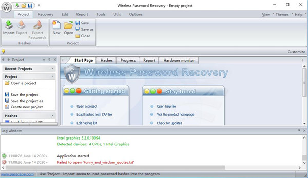Passcape Wireless Password Recovery(wifi密码恢复工具)