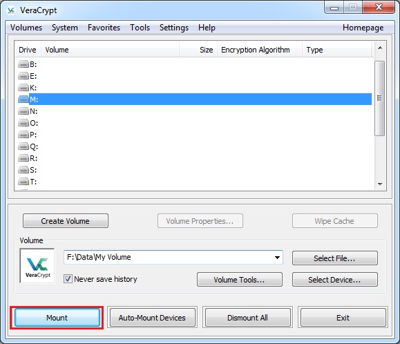 VeraCrypt(开源加密软件)